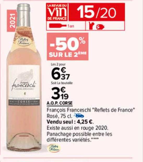a.o.p. corse françois franceschi "reflets de france"