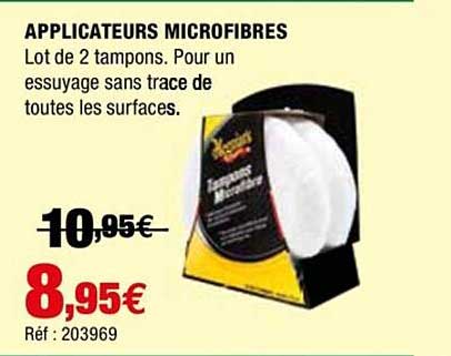 applicateurs microfibres