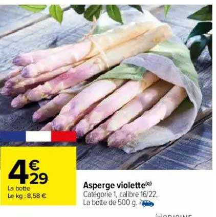asperge violette