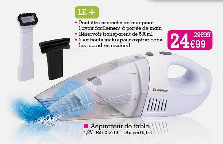 Aspirateur De Table