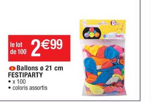 ballons ø 21 cm festiparty