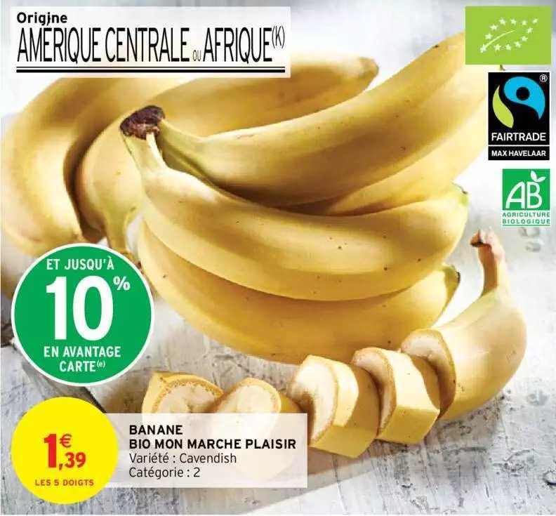 banane bio mon marché plaisir