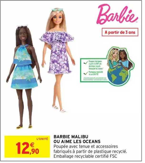barbie malibu ou aime les oceans