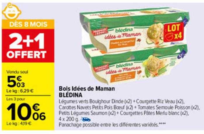 bols idées de maman blédina
