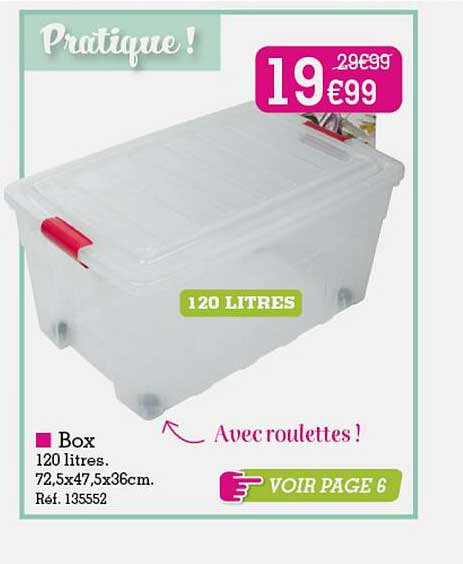 Box 120 Litres