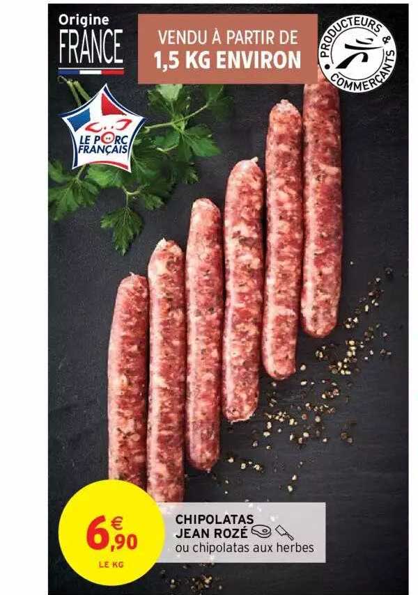 chipolatas jean rozé