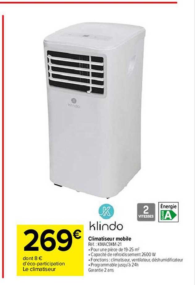 Climatiseur Mobile Klindo