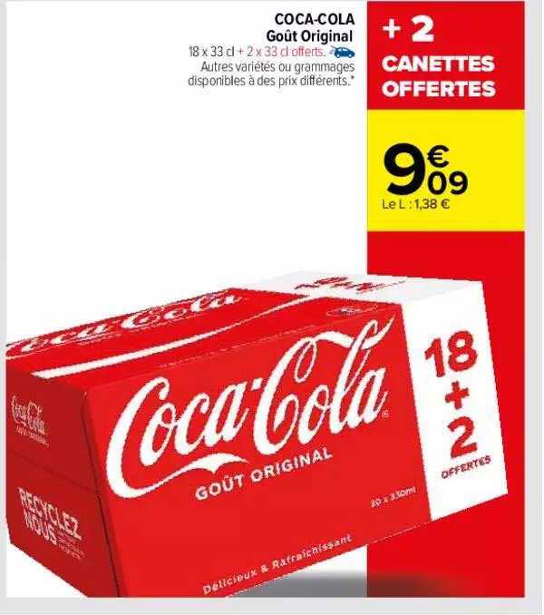 coca-cola goût original