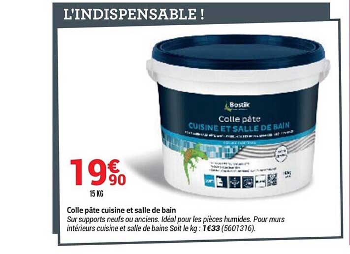 Colle Pâte Cuisine Et Salle De Bain