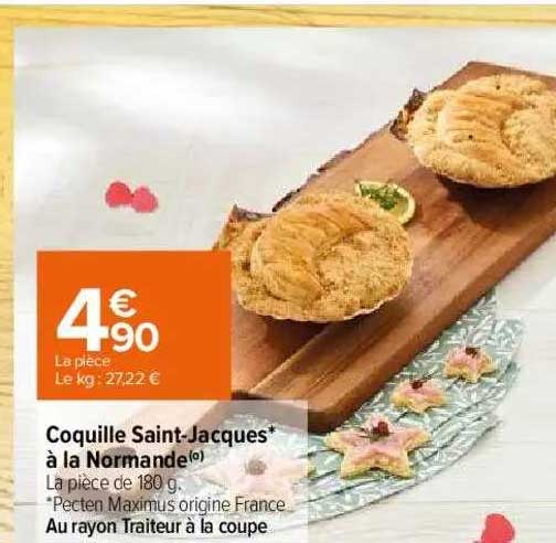 coquilles saint-jacques à la normande