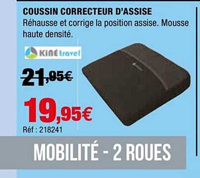 coussin correcteur d'assise
