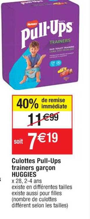 culottes pull-ups trainers garçon huggies