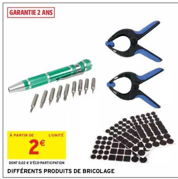 Différents Produits De Bricolage