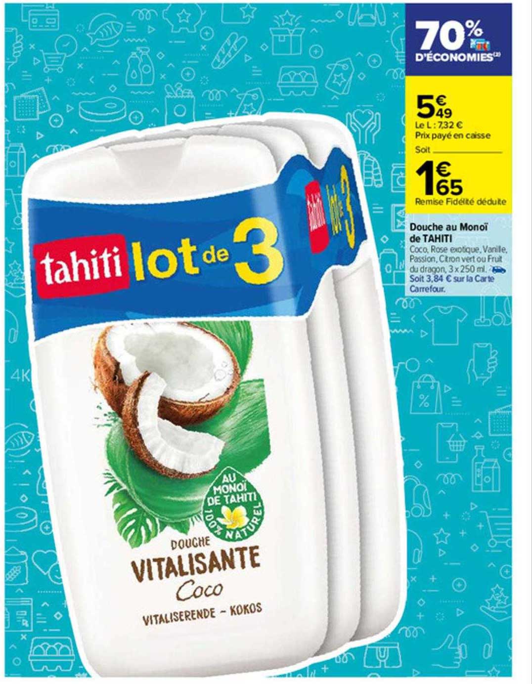 Douche Au Monoï De Tahiti