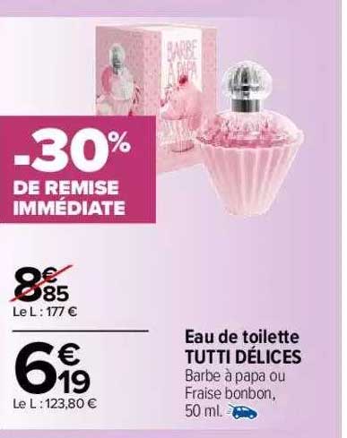 eau de toilette tutti délices