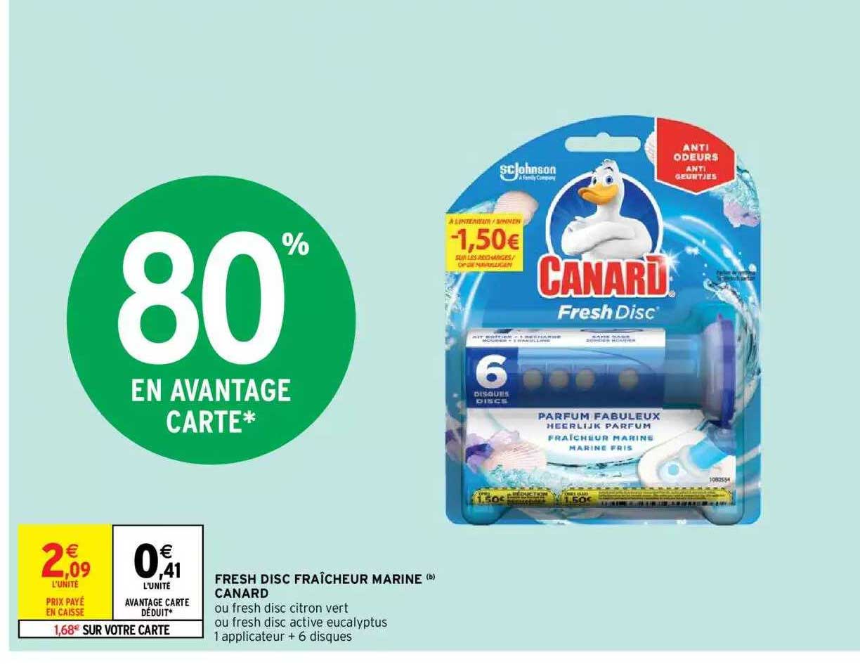 frsh disc fraîcheur marine canard