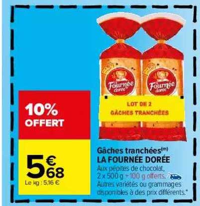 Gâches Tranchées La Fournée Dorée