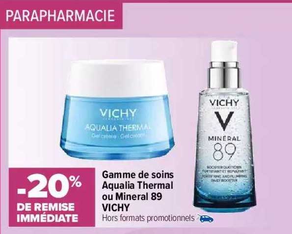 gamme de soins aqualia thermal ou minéral 89 vichy