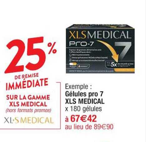 gélules pro 7 xls medical