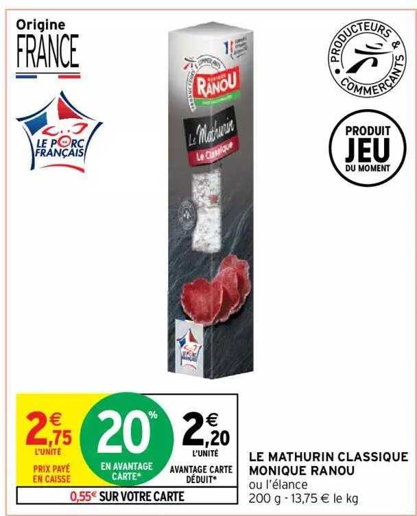 le mathurin classique monique ranou