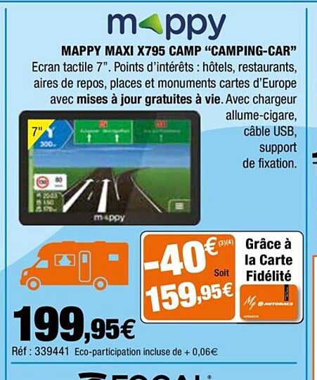 mappy maxi x795 camp "camping-car"