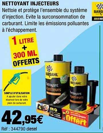 nettoyant injecteurs