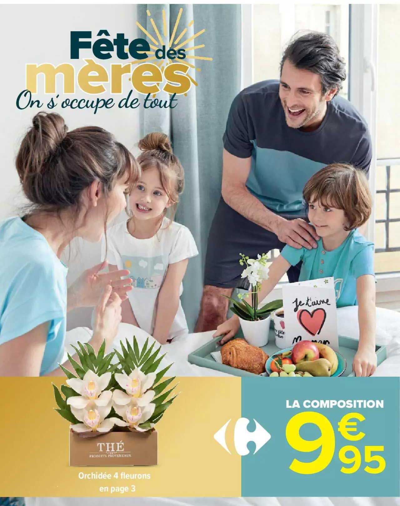 orchidée 4 fleurons