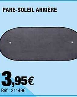pare-soleil arrière