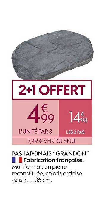 Pas Japonais "grandon"