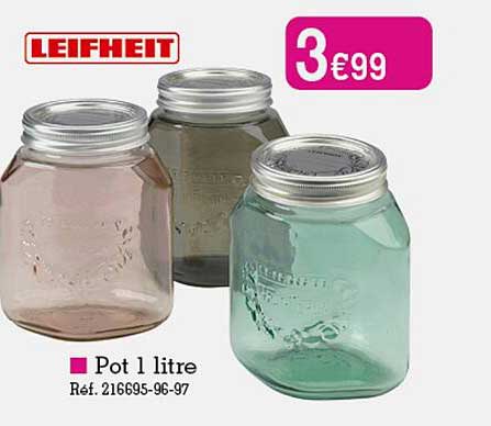 pot 1 litre leifheit