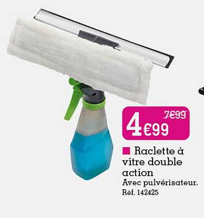 Raclette à Vitre Double Action