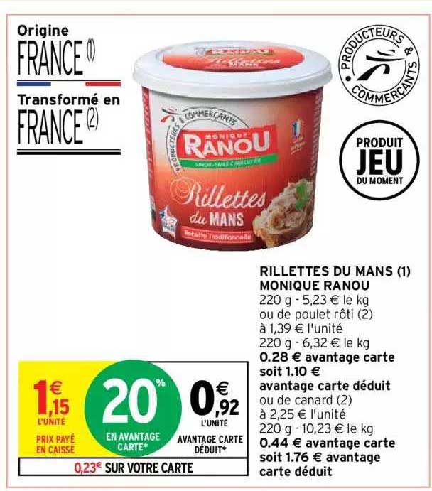 rillettes du mans monique ranou
