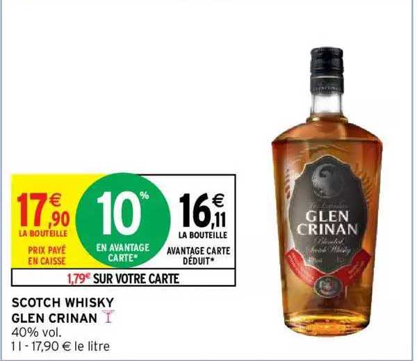 scotch whisky glen crinan