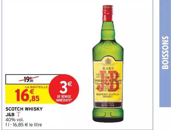 Scotch Whisky J&b