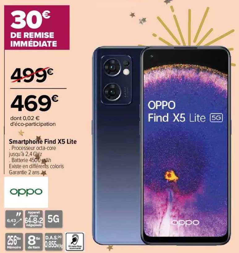 smartphone find x5 lite