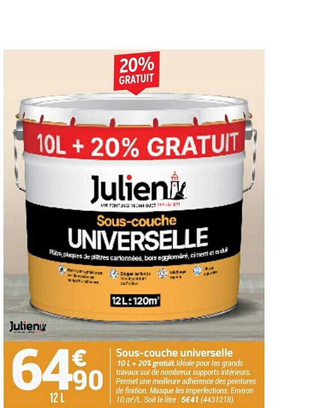 sous-couche universelle julien