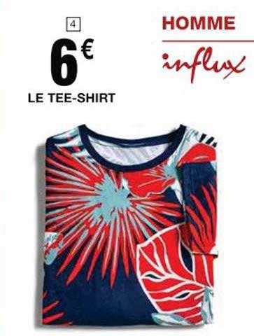 tee-shirt homme influx