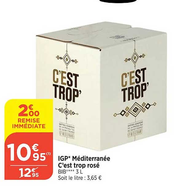 igp méditerranée c'est trop rosé