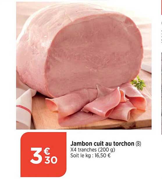 Jambon Cuit Au Torchon