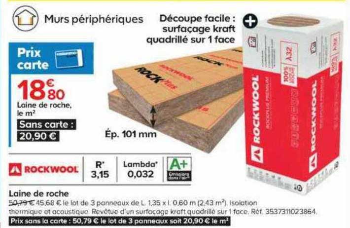 Laine De Roche Rockwool