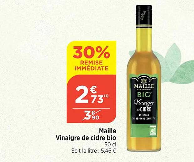 Maille Vinaigre De Cidre Bio