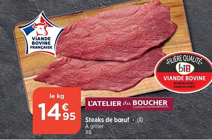 Steaks De Bœuf