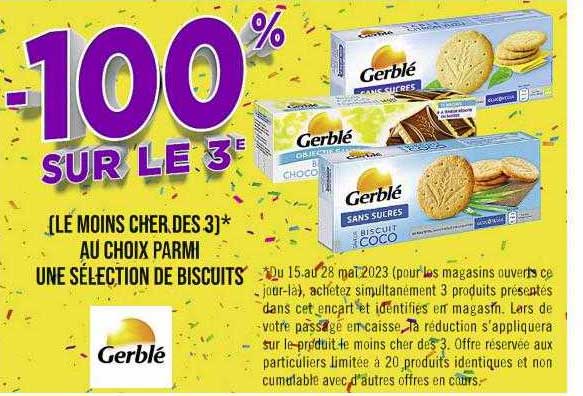 Biscuits Gerblé