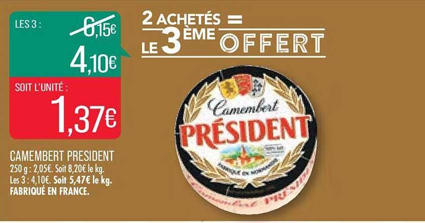 Camembert Président