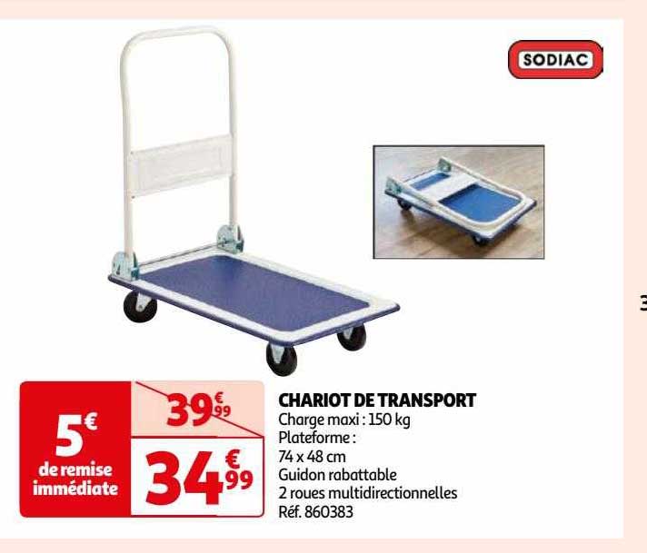 chariot de transport sodiac