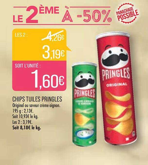 Chips Tuiles Pringles
