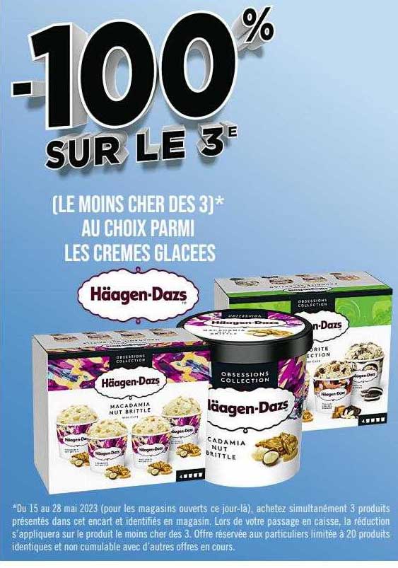 crèmes glacées häagen-dazs