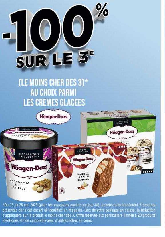 crèmes glacées häagen-dazs