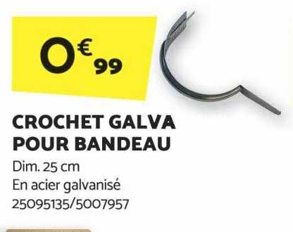 crochet galva pour bandeau