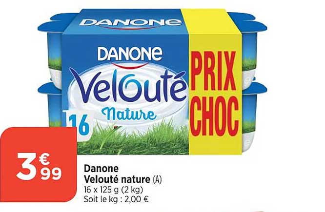 Danone Velouté Nature